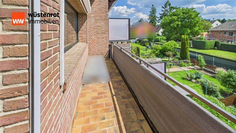 Balkon Reihenmittelhaus Langenhagen