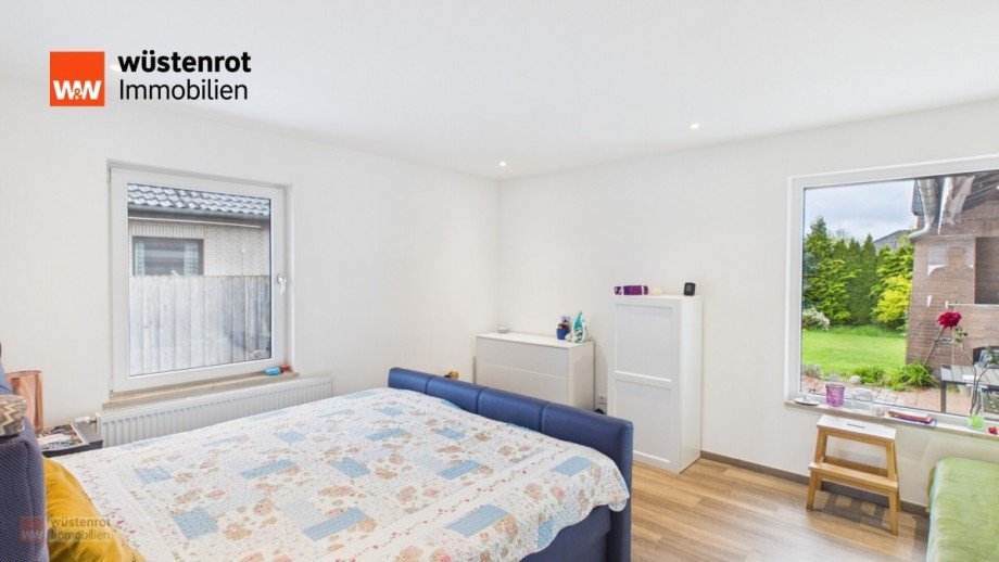 Schlafzimmer Einfamilienhaus Wedemark