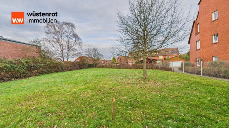 Gr�nfl�che S�dansicht Gewerbegrundst�ck Langenhagen