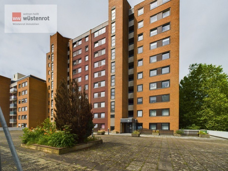 Seitenansicht Erdgeschosswohnung Hannover