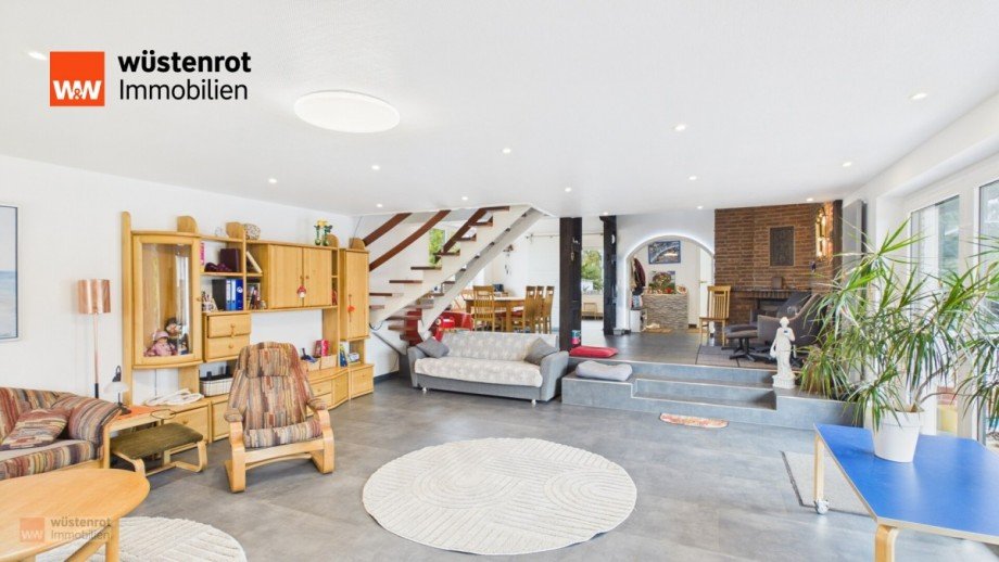 Wohnzimmer Einfamilienhaus Wedemark