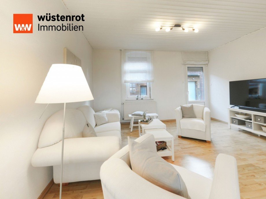 Wohnzimmer Doppelhaush�lfte Obernkirchen