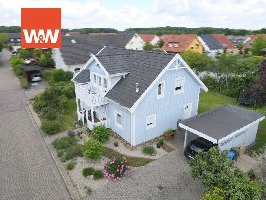 Giebel Ost + Carport Einfamilienhaus Harsum