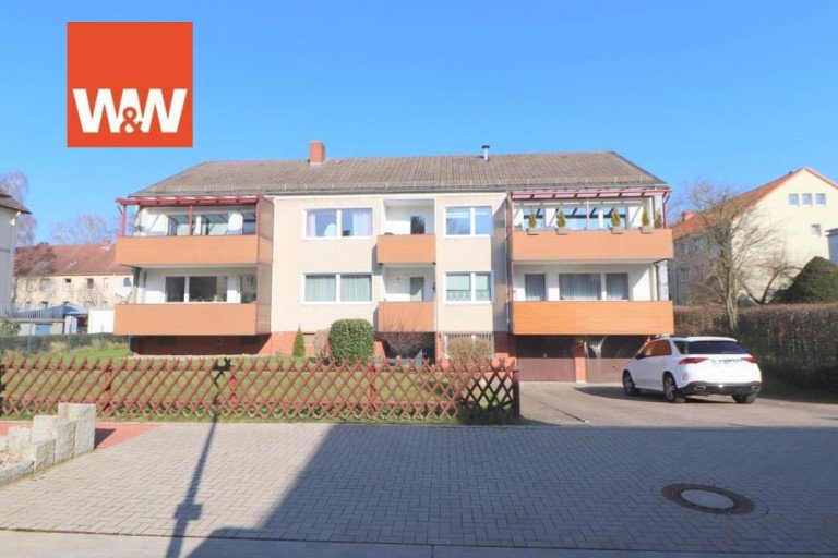 Hausfront Langenhagen Etagenwohnung Sch�ne 1-Zimmerwohnung in Hochparterre mit Balkon - Kapitalanlage o. Selbstnutzung