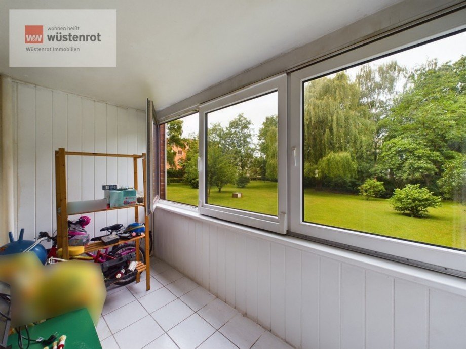 Wintergarten Balkon Erdgeschosswohnung Hannover