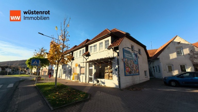 Strassenansicht Springe - Springe Haus Renditestarkes Mehrfamilienhausensemble mit Gewerbe- und Wohnfl�chen sowie Entwicklungspotenzial
