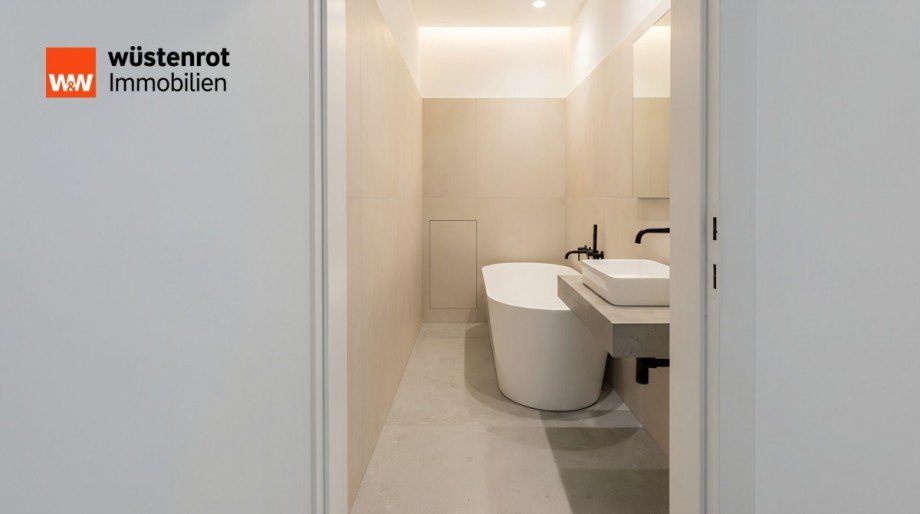 Bad KI-generiert Doppelhaush�lfte Peine