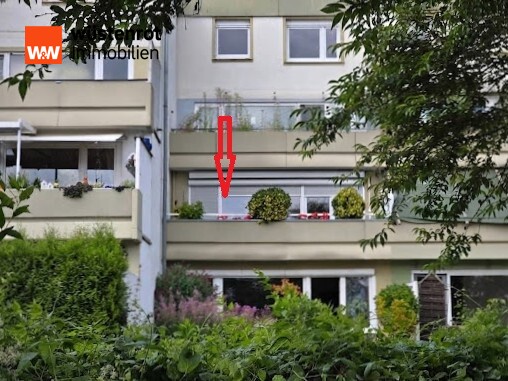 Balkon Weserseite Etagenwohnung Hameln