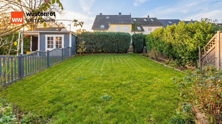 Garten nachher KI Reihenmittelhaus Langenhagen