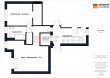 Grundriss 1.OG Moderne 2-Zimmer-Eigentumswohnung in Sarstedt - ideal f�r jedes Lebensalter