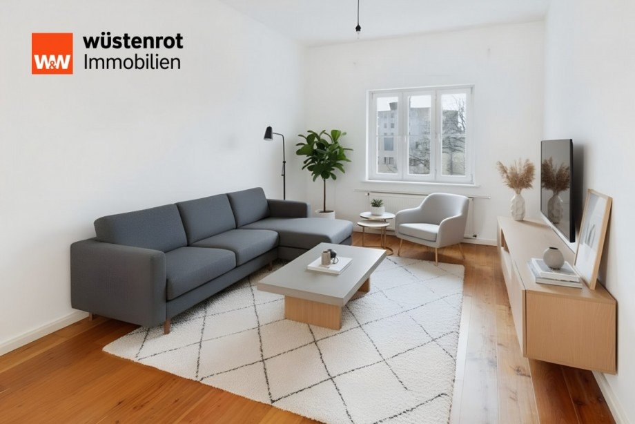 Wohnzimmer Vorschlag KI Wohnung Hannover