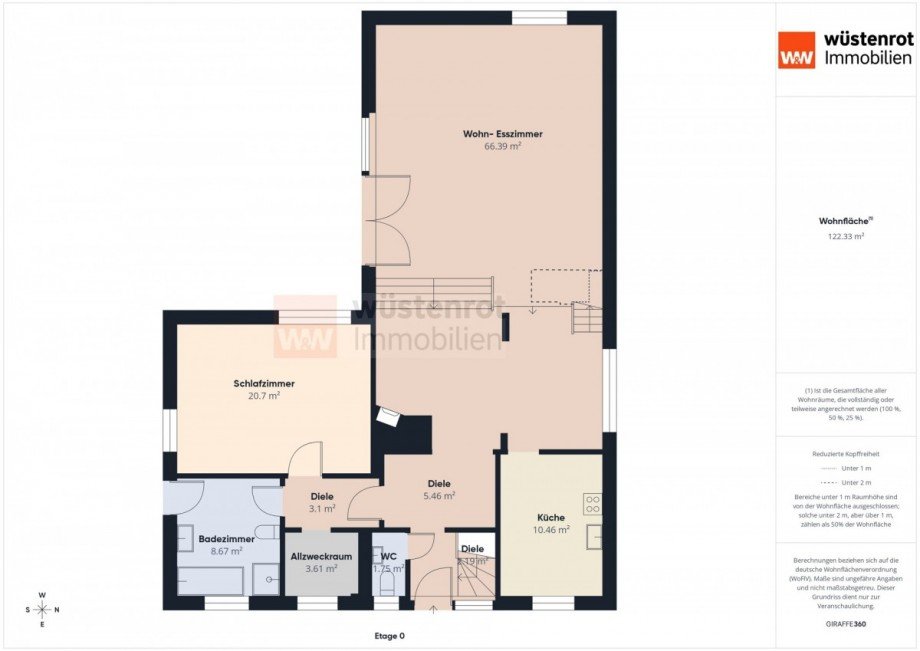 Grundriss EG Einfamilienhaus Wedemark