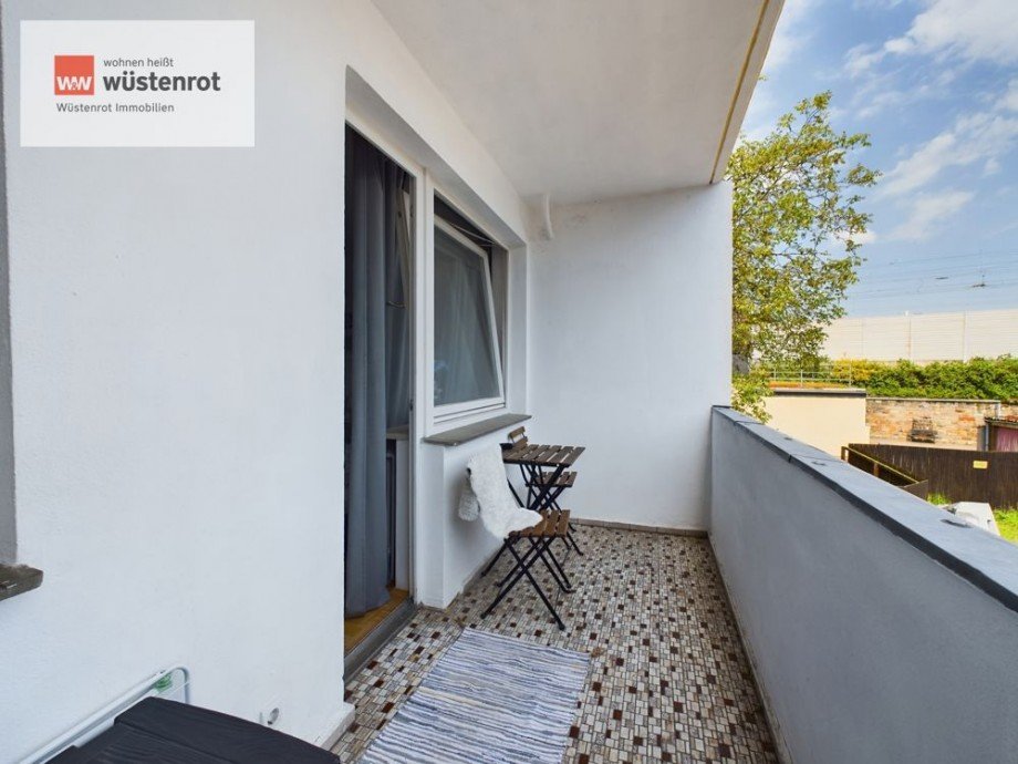 Balkon Erdgeschosswohnung Hannover