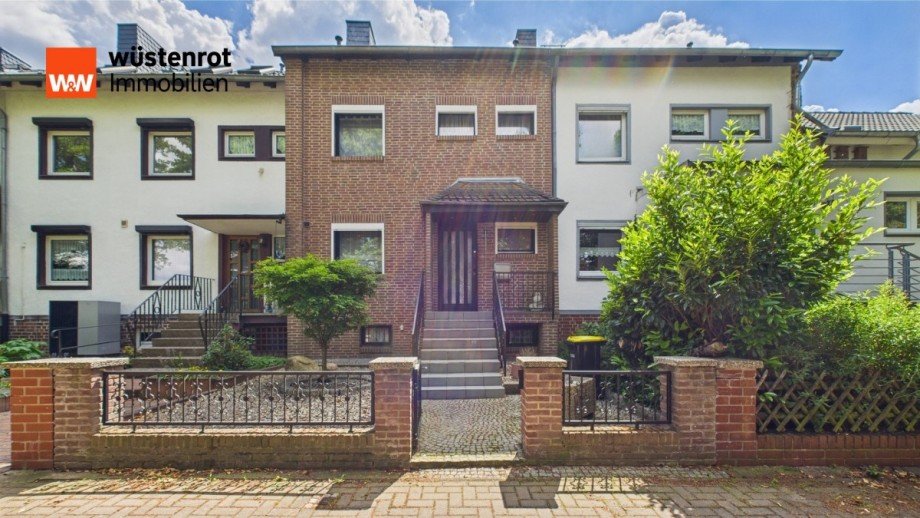 Hausansicht Nord Reihenmittelhaus Langenhagen