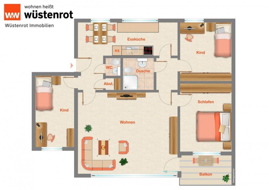 Grundriss Etagenwohnung Langenhagen